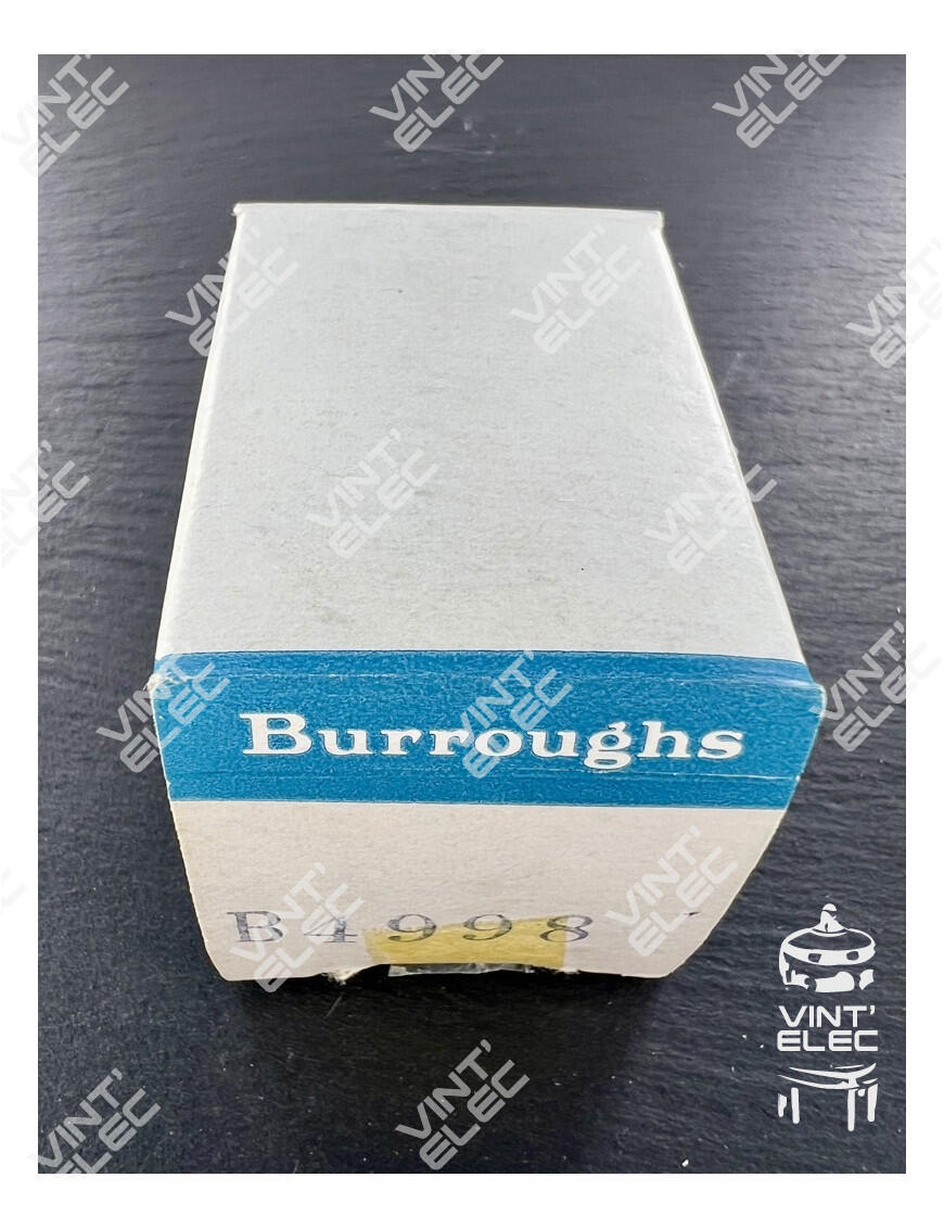 B4998 -  Preprod - Tubes électroniques vintage