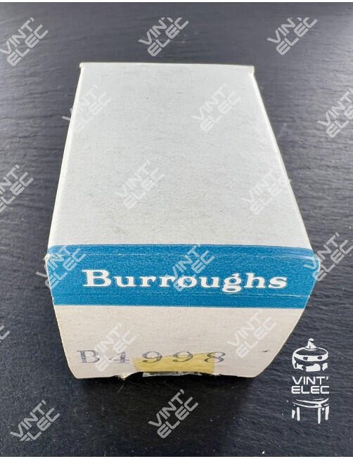 B4998 -  Preprod - Tubes électroniques vintage