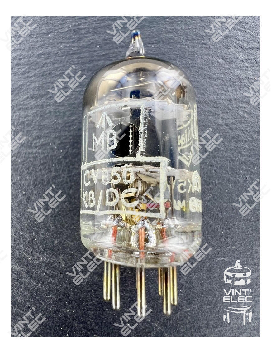 CV850 6AK5W MULLARD PLAQUES NOIRES -  Preprod - Tubes électroniqu...