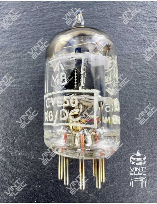 CV850 6AK5W MULLARD PLAQUES NOIRES -  Preprod - Tubes électroniqu...