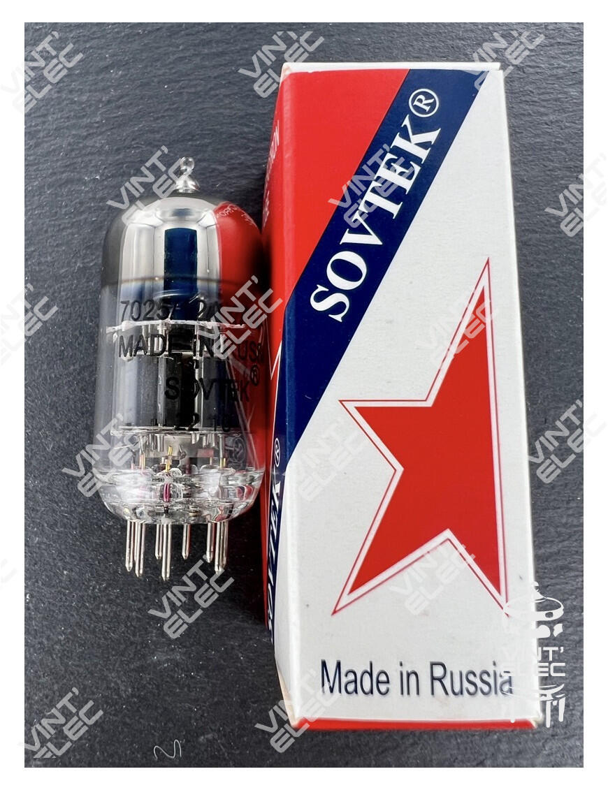 12AX7 / 7025 SOVTEK -  Preprod - Tubes électroniques vintage