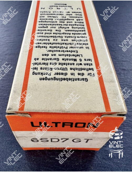 6SD7GT / CV865 / 6SD7 - Preprod - Vintage electronic tubes