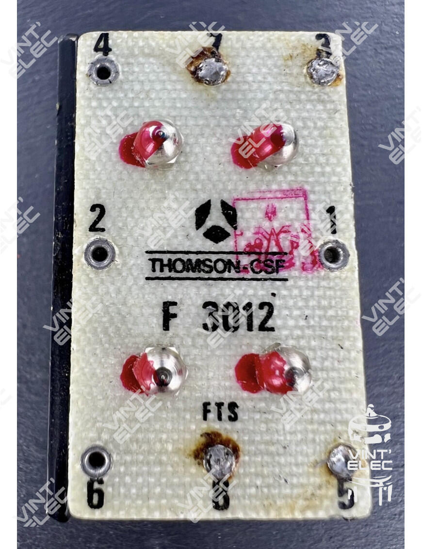 F3012 THOMSON CSF -  Preprod - Tubes électroniques vintage