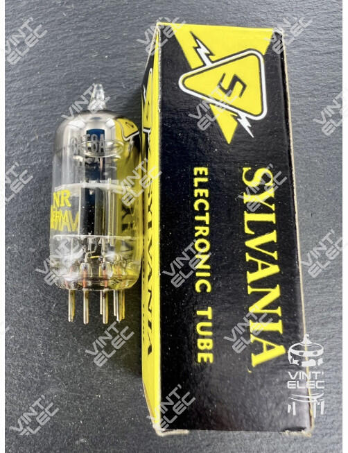 6AT8A SYLVANIA -  Preprod - Tubes électroniques vintage