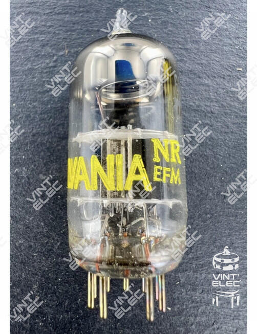 6AT8A SYLVANIA -  Preprod - Tubes électroniques vintage