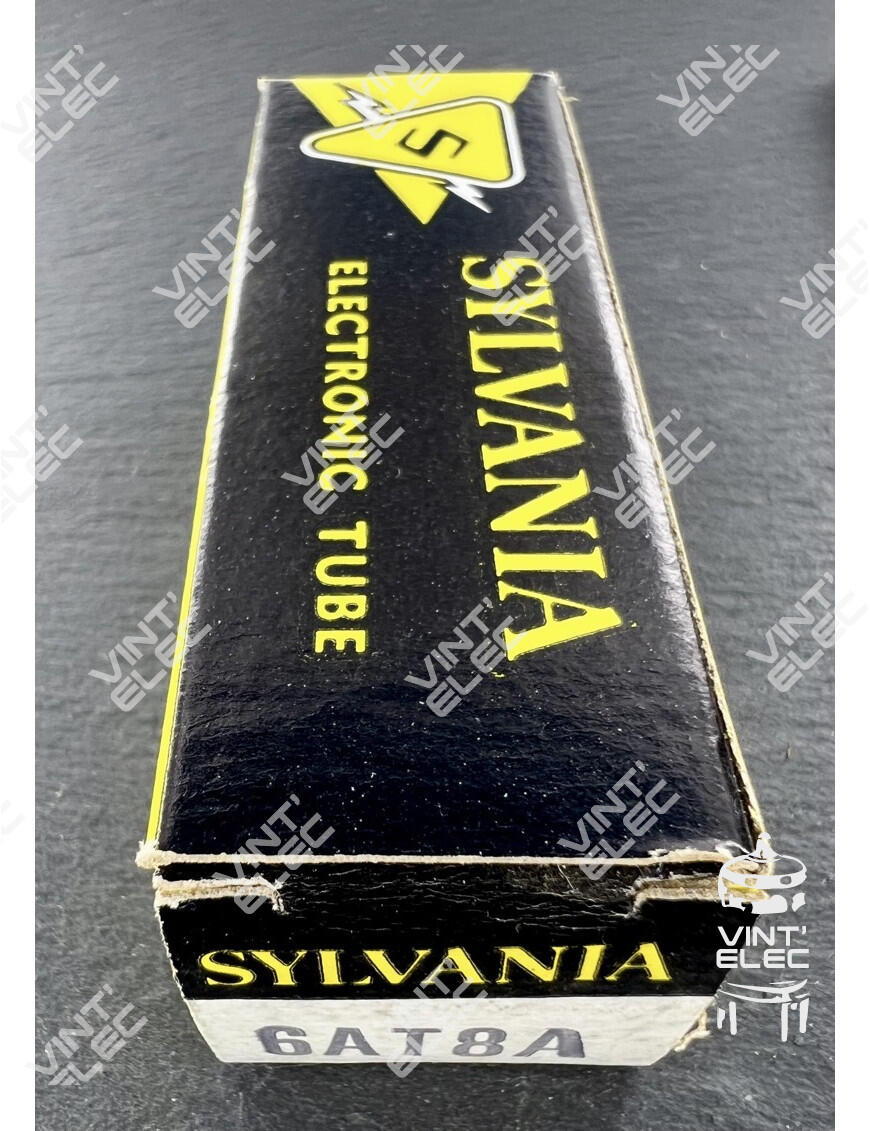 6AT8A SYLVANIA -  Preprod - Tubes électroniques vintage