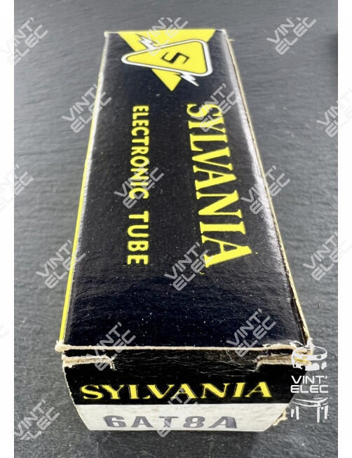 6AT8A SYLVANIA -  Preprod - Tubes électroniques vintage