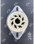 SUPPORT OCTAL CHASSIS 2 LYRES STEATITE -  Preprod - Tubes électro...