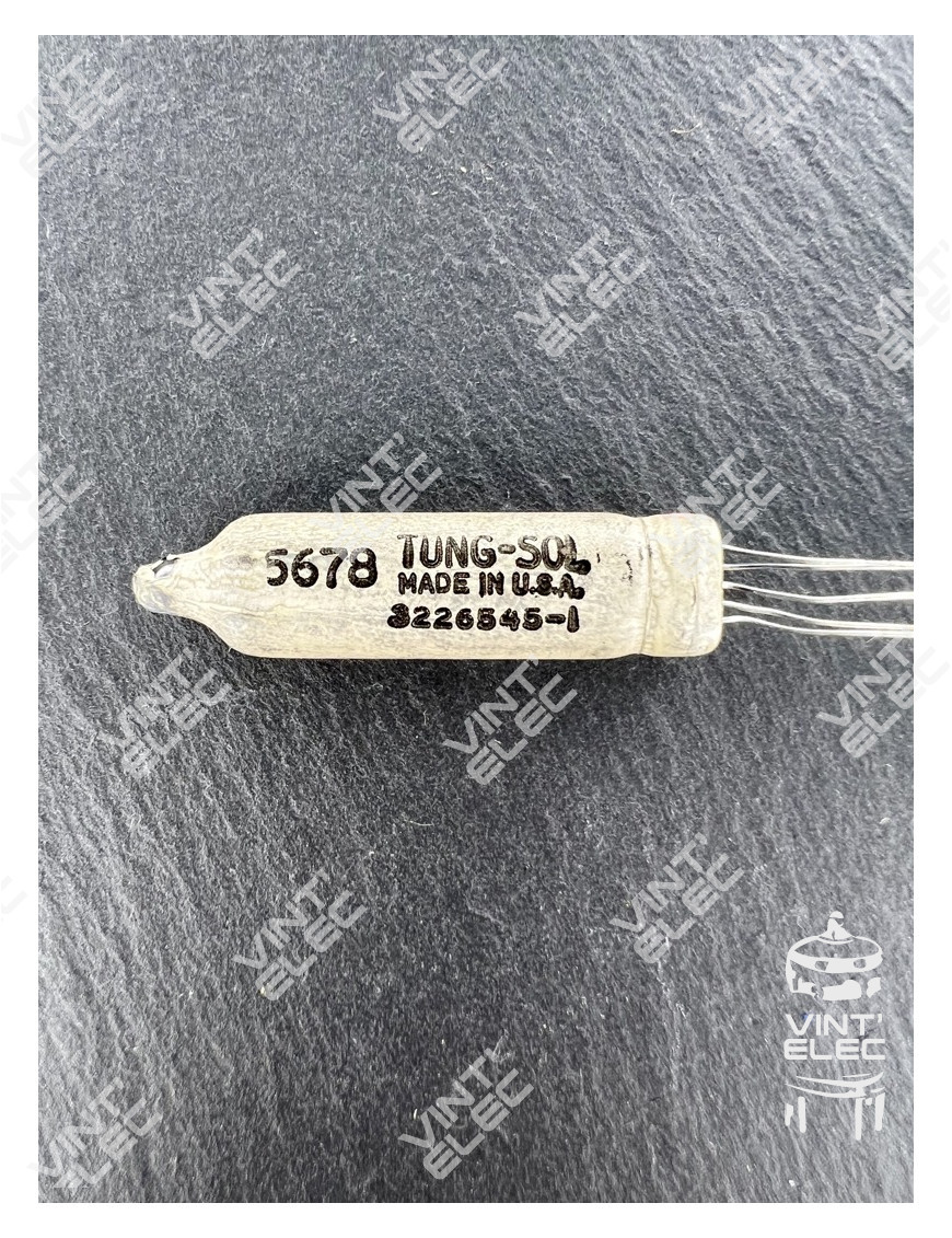 5678 TUNG-SOL -  Preprod - Tubes électroniques vintage