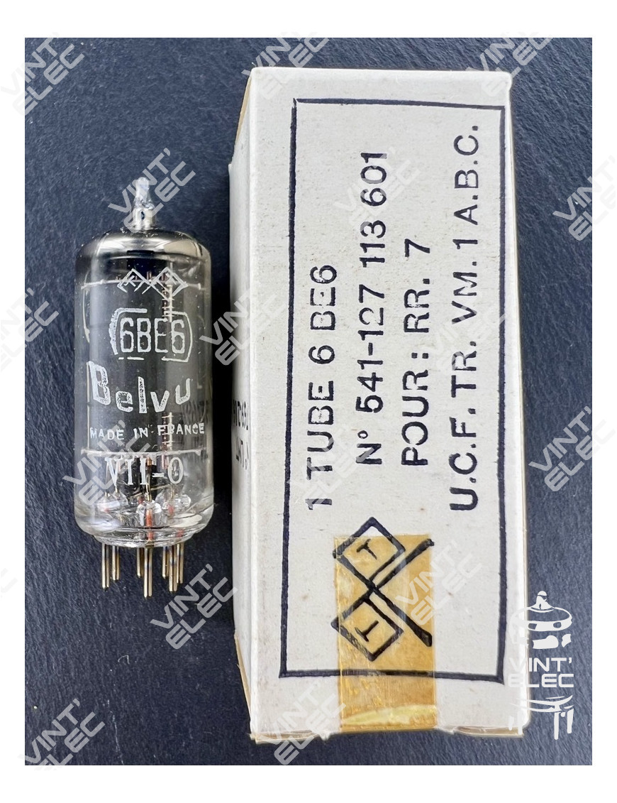 6BE6 BELVU -  Preprod - Tubes électroniques vintage
