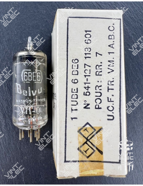 6BE6 BELVU -  Preprod - Tubes électroniques vintage