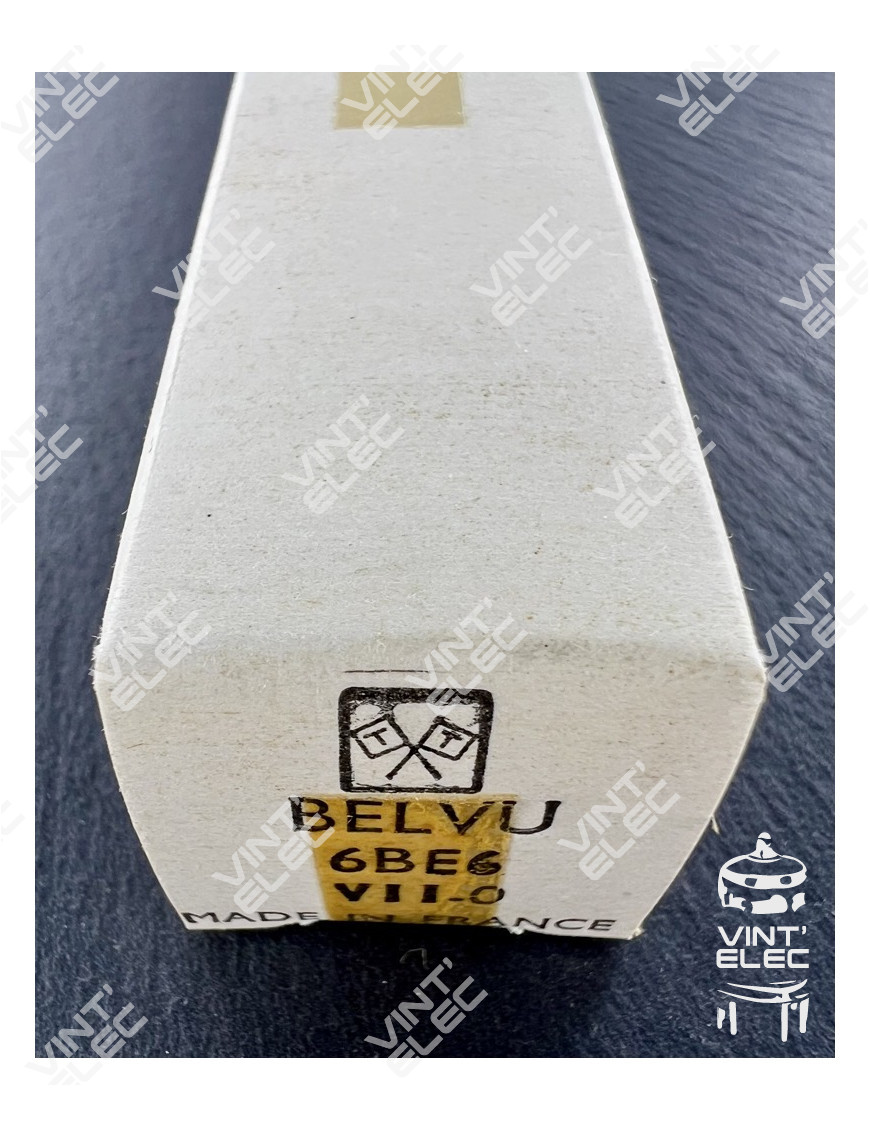 6BE6 BELVU -  Preprod - Tubes électroniques vintage