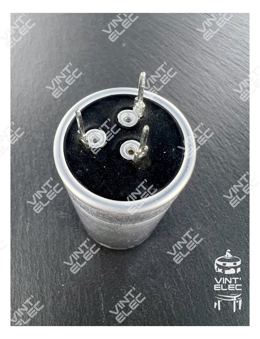 2X100UF 450V SIC SAFCO -  Preprod - Tubes électroniques vintage