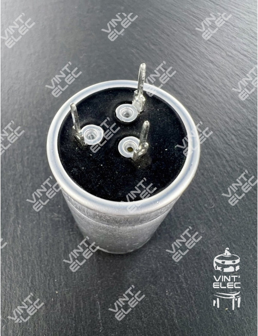 2X100UF 450V SIC SAFCO -  Preprod - Tubes électroniques vintage