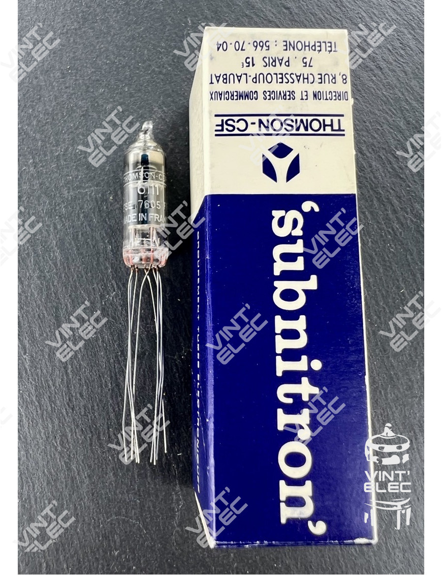 6111 THOMSON CSF - Preprod - Vintage electronic tubes