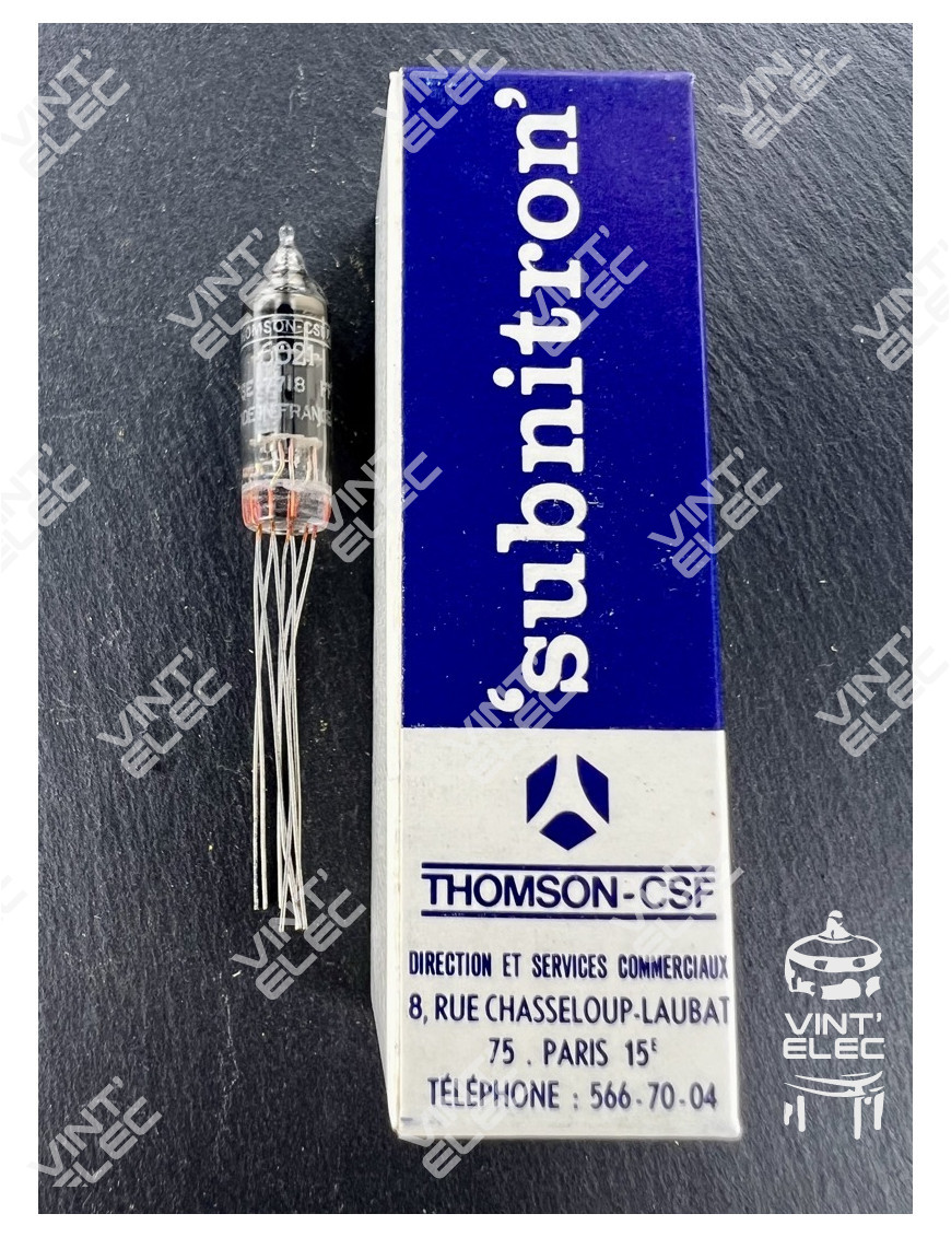 6021 THOMSON CSF -  Preprod - Tubes électroniques vintage