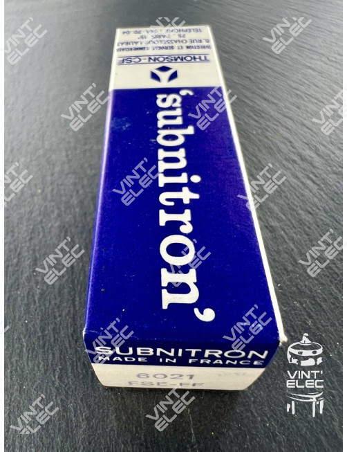 6021 THOMSON CSF -  Preprod - Tubes électroniques vintage