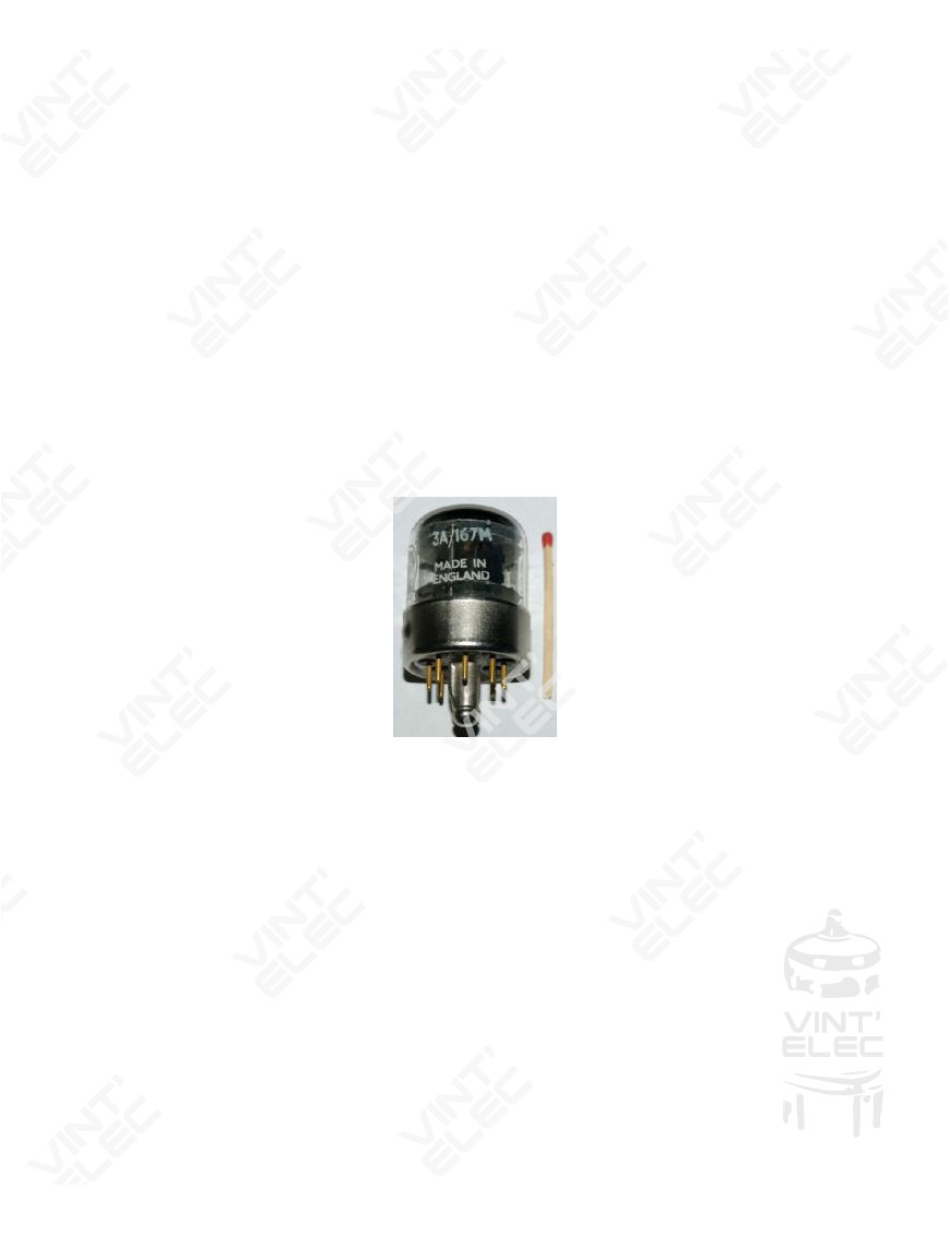 3A-167M / CV5112 -  Preprod - Tubes électroniques vintage