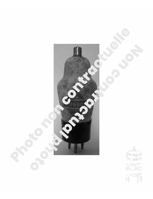 210DDT / VR44 / HD24 / CV1044 / 10E-377 -  Preprod - Tubes électr...