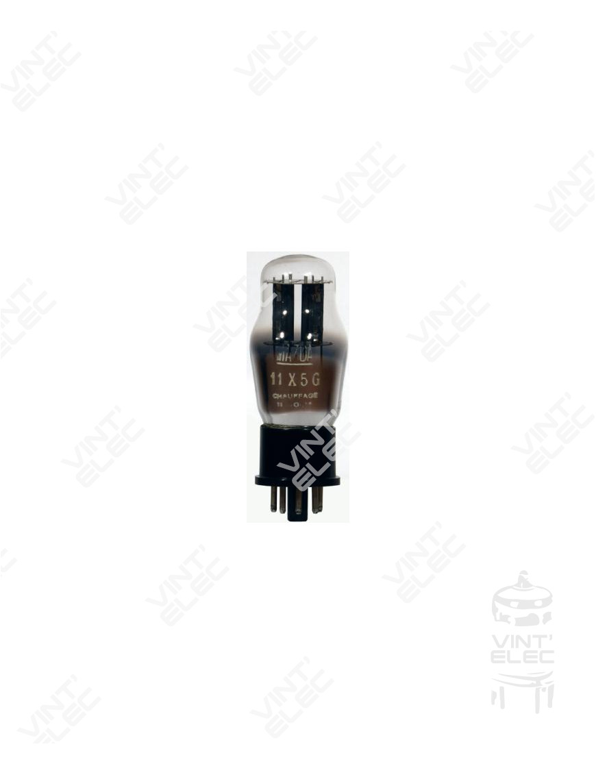 11X5G -  Preprod - Tubes électroniques vintage