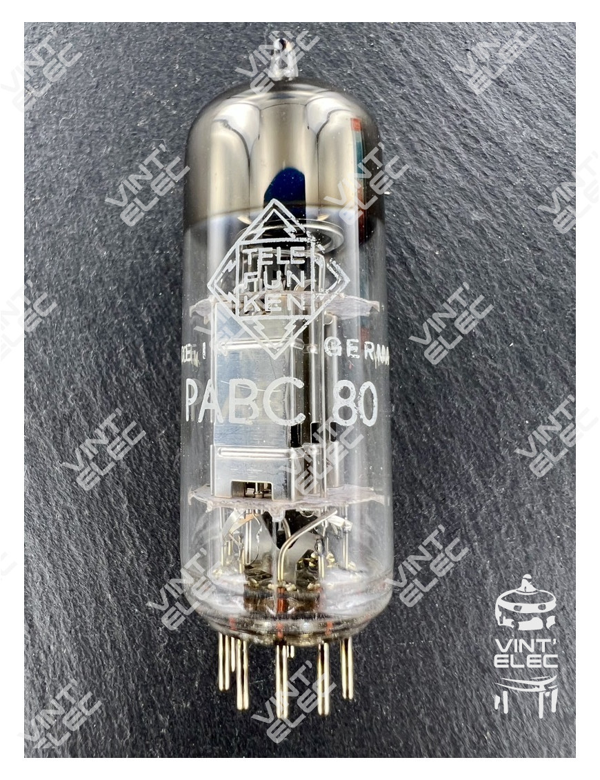 PABC80 / 9AK8 TELEFUNKEN -  Preprod - Tubes électroniques vintage