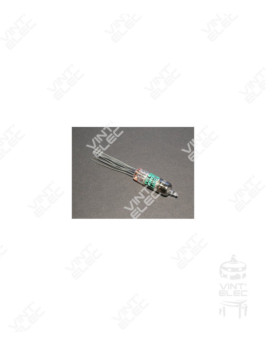 5977 / 5977A / CV3932 -  Preprod - Tubes électroniques vintage