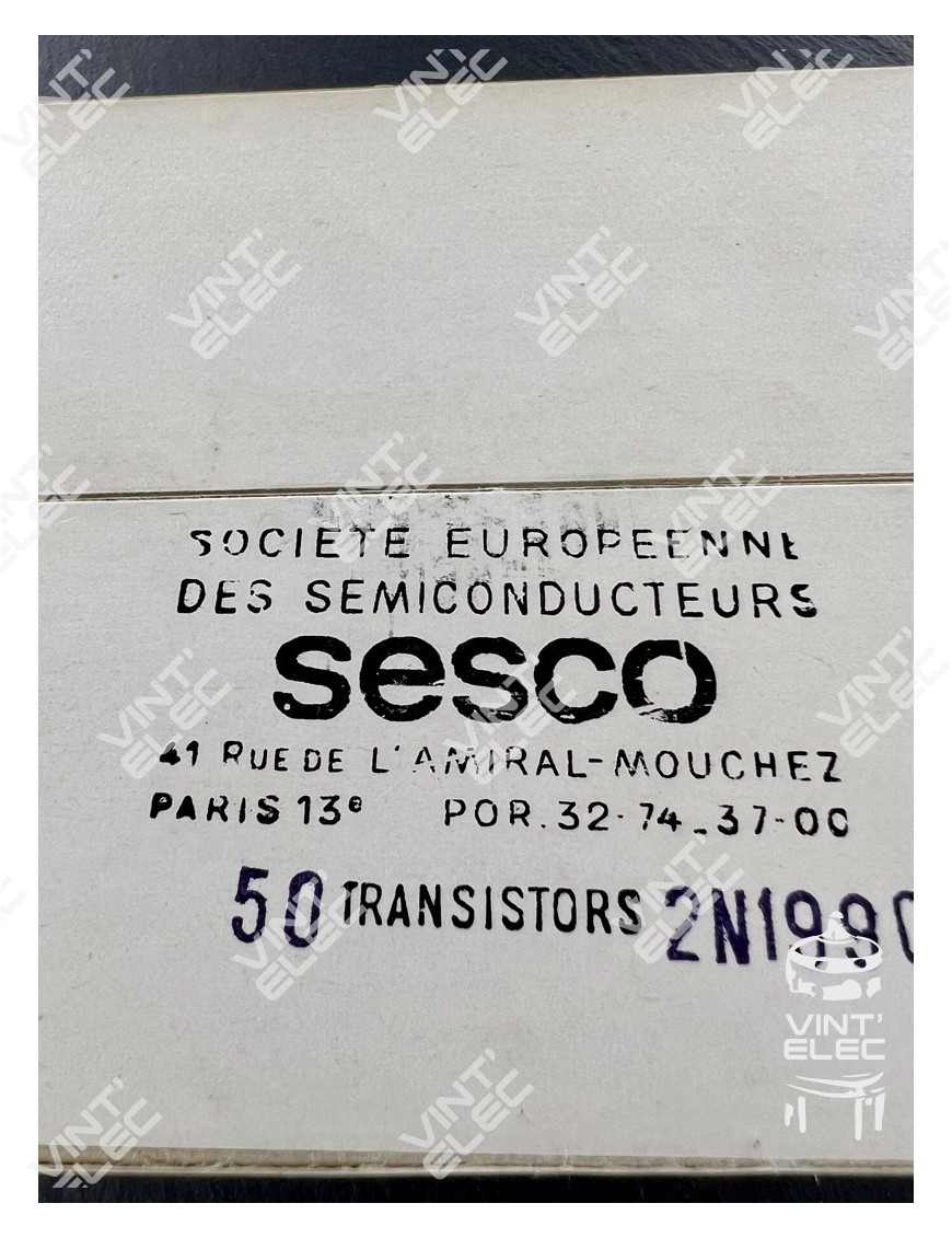 2N1990 -  Preprod - Tubes électroniques vintage