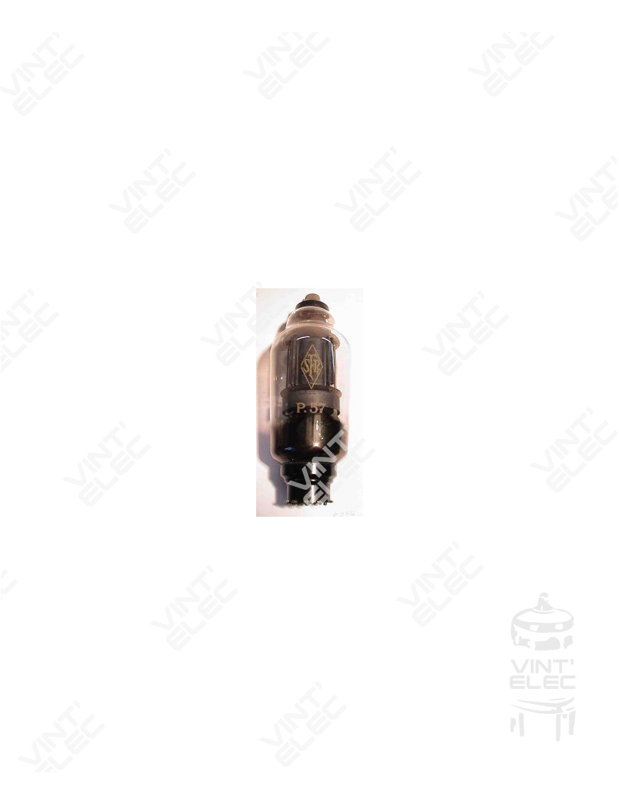 P57 / CV1466 -  Preprod - Tubes électroniques vintage