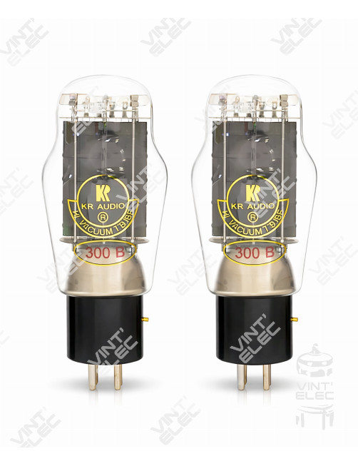 300B KR PAIRE -  Preprod - Tubes électroniques vintage