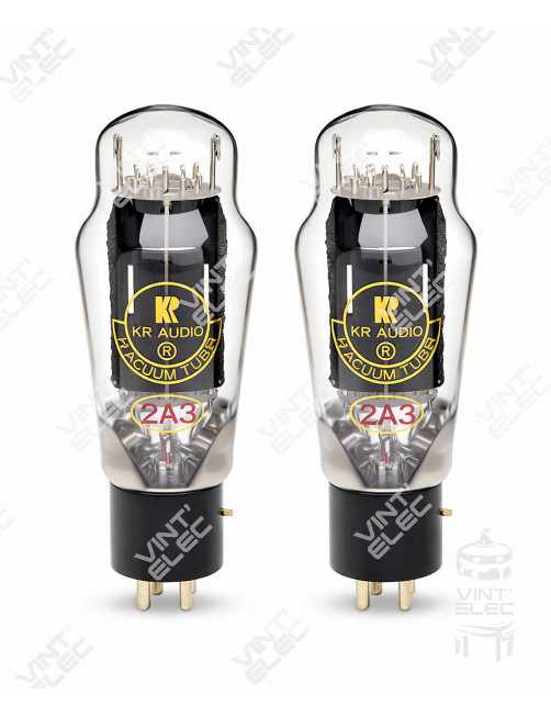 2A3 KR AUDIO PAIRE -  Preprod - Tubes électroniques vintage