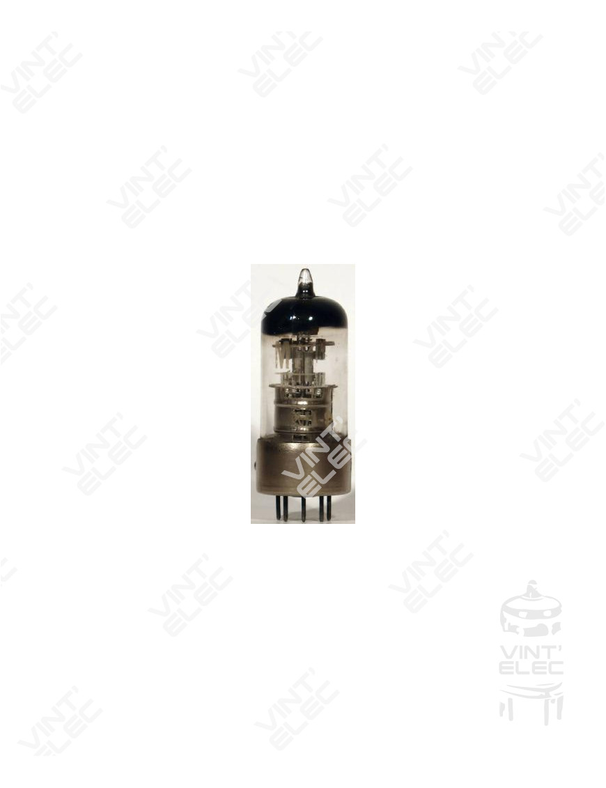 ECH41 / CF61 -  Preprod - Tubes électroniques vintage
