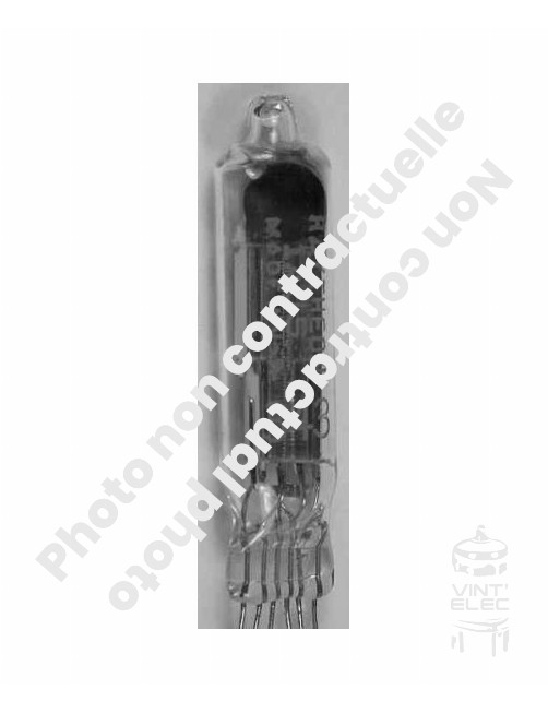 1AJ5 -  Preprod - Tubes électroniques vintage