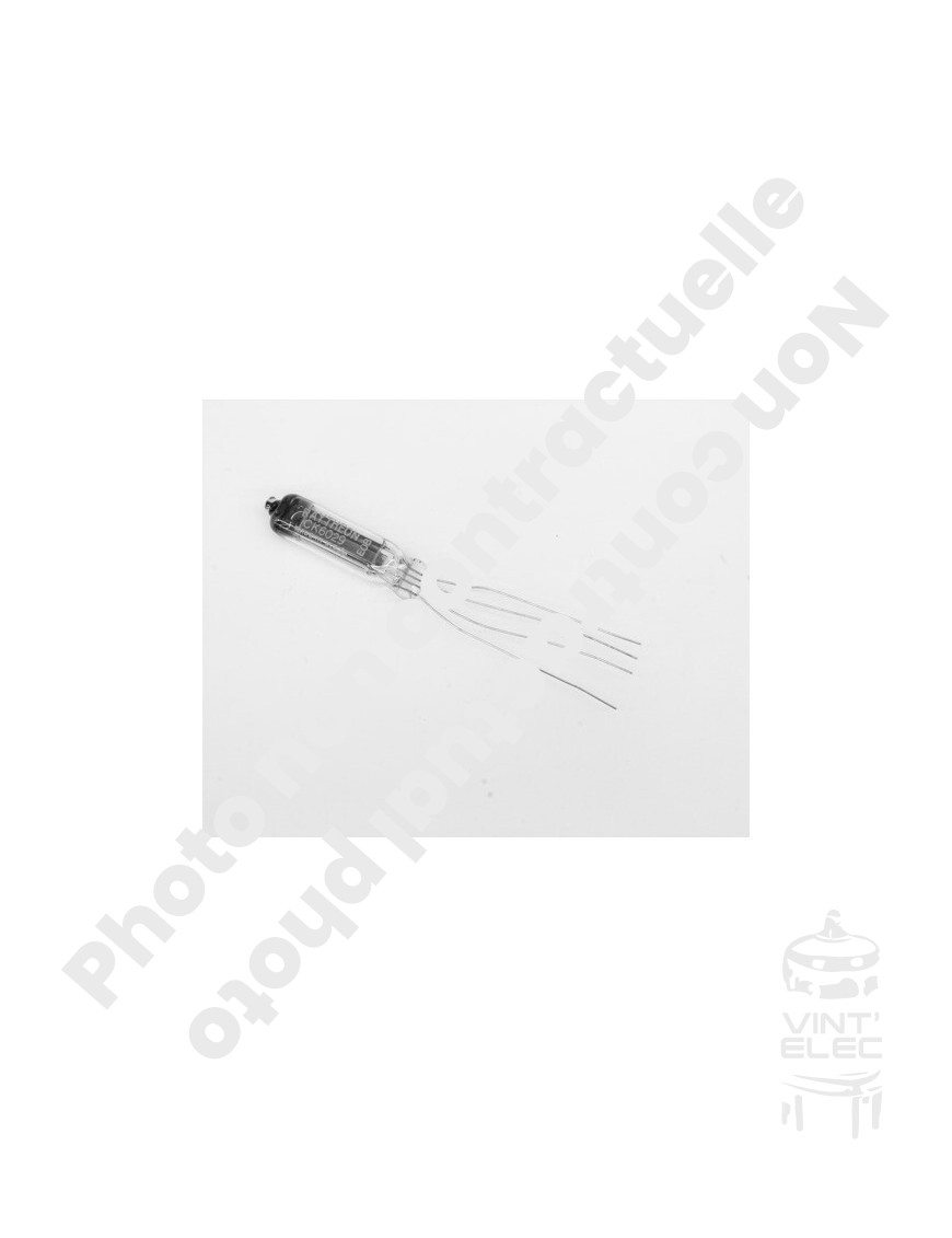 6029 / CK6029 / CK573AX -  Preprod - Tubes électroniques vintage