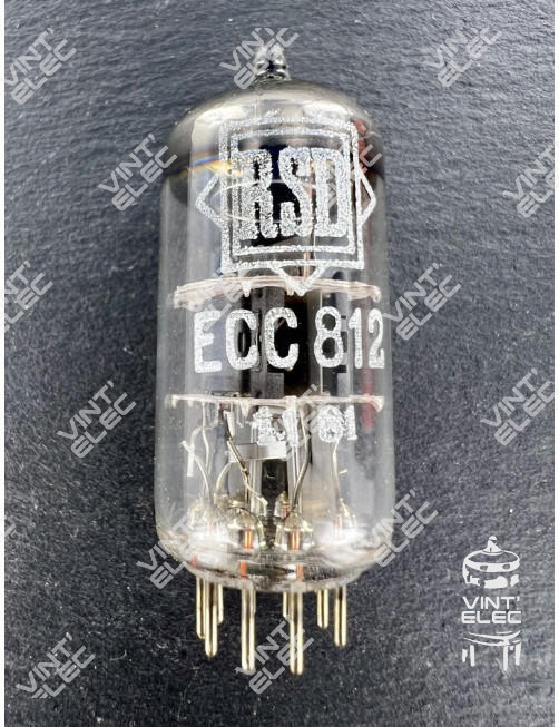 ECC812 VERSION NON MARQUÉE -  Preprod - Tubes électroniques vintage