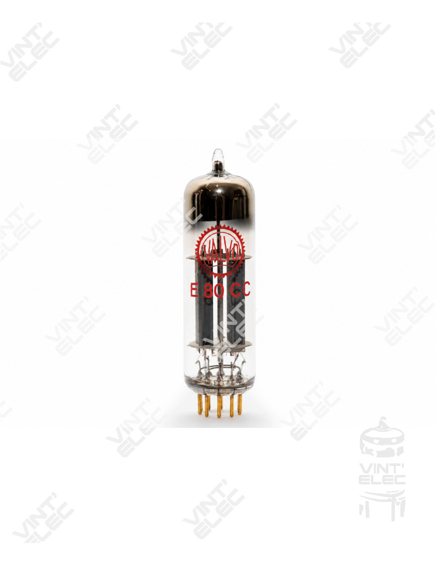 E80CC VALVO -  Preprod - Tubes électroniques vintage