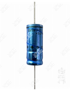 220UF 220MF 40V AXIAL 10X25MM - 222203137221 -  Preprod - Tubes é...