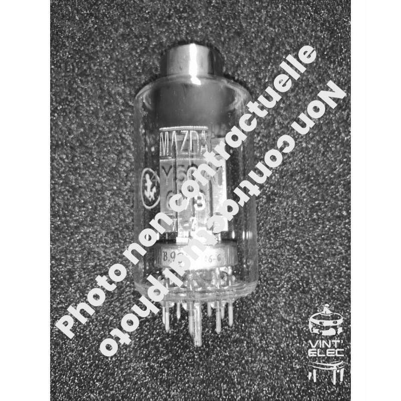4Y50A1, Tétrode d'émission à faisceaux dirigés amplificateur, modulateur HF - Connexion au sommet par téton, Tubes puissance/sor