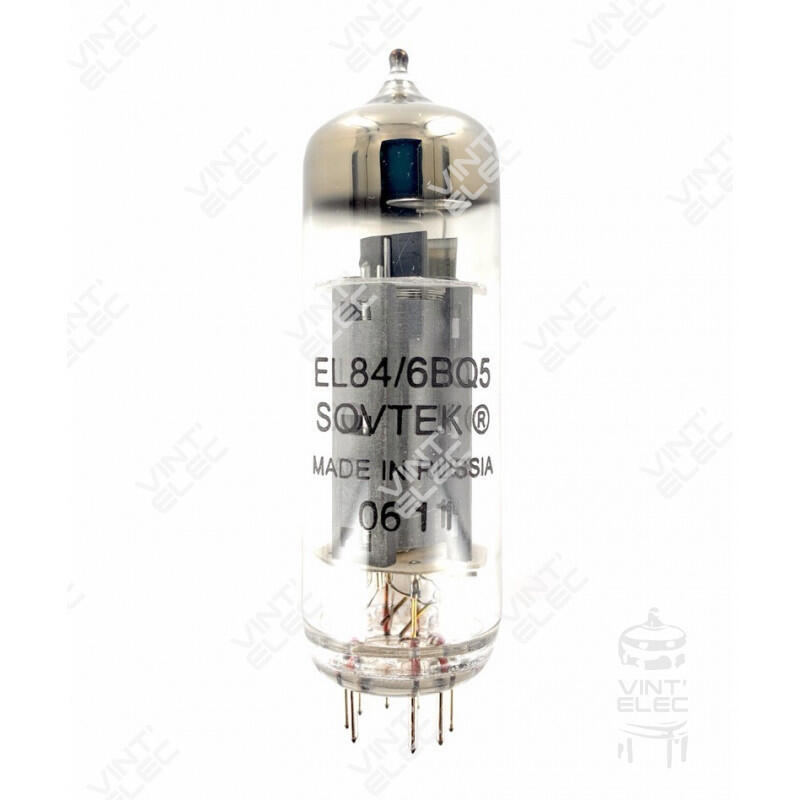 EL84 SOVTEK, PENTODE DE SORTIE AUDIO FREQUENCE, Tubes puissance/sortie, JJ ELECTRONICS, SOVTEK