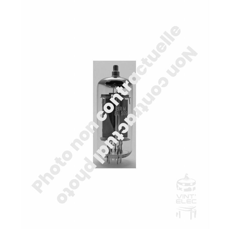 EL509 / 6KG6 / 6GK6A, PENTODE A FAISCEAU DIRIGEE AVEC ANODE SUR LE SOMMET, Tubes puissance/sortie, , MARQUES DIVERSES / VARIOUS 