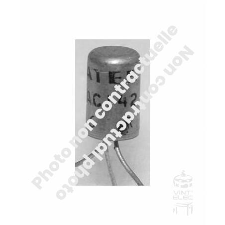 AC142, TRANSISTOR GERMANIUM DE PUISSANCE-SORTIE, Transistors germanium de puissance, , EUROPE