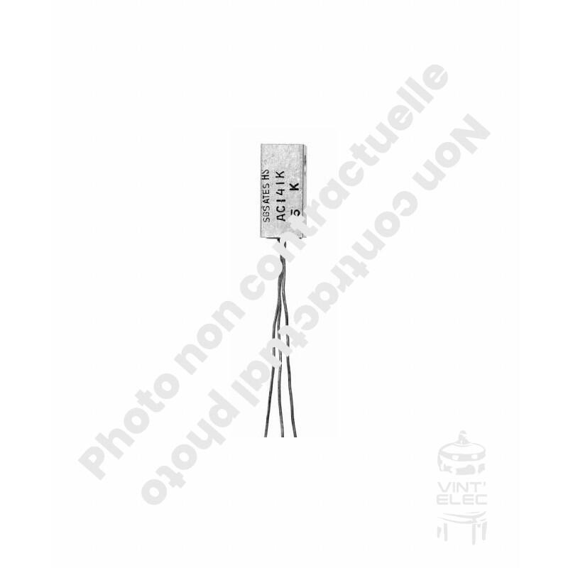 AC141, TRANSISTOR GERMANIUM DE PUISSANCE-SORTIE, Transistors germanium de puissance, , EUROPE