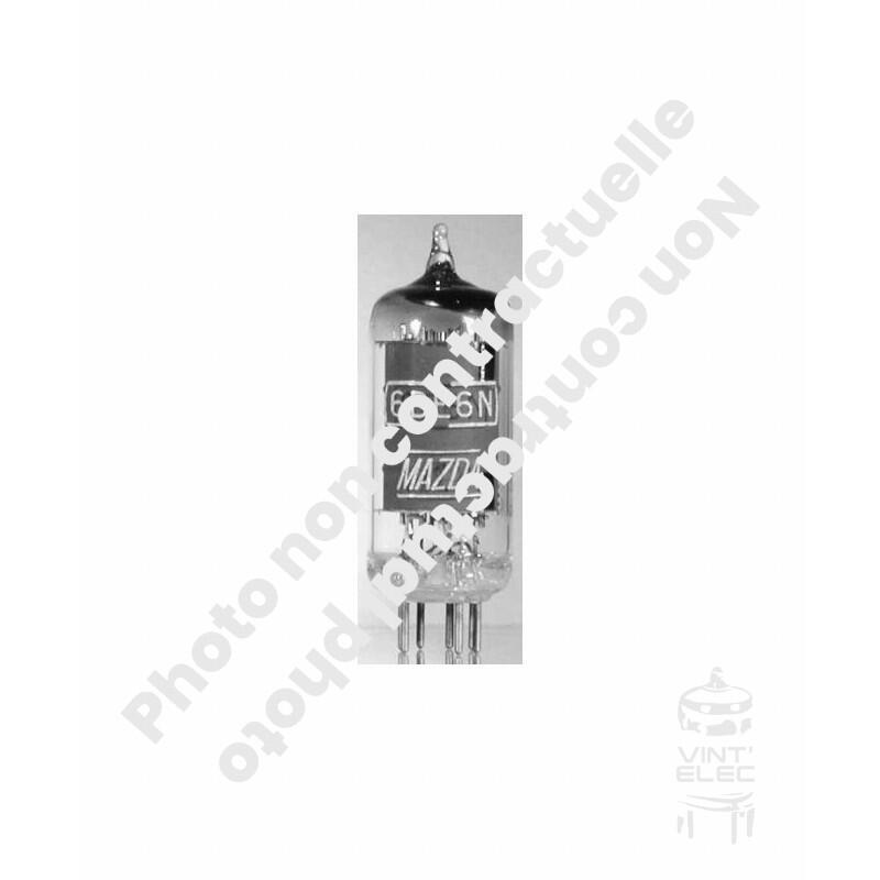 6BE6N, TUBE HEPTODE - CHANGEUR DE FREQUENCE, Tubes hexode, , MARQUES DIVERSES / VARIOUS BRANDS