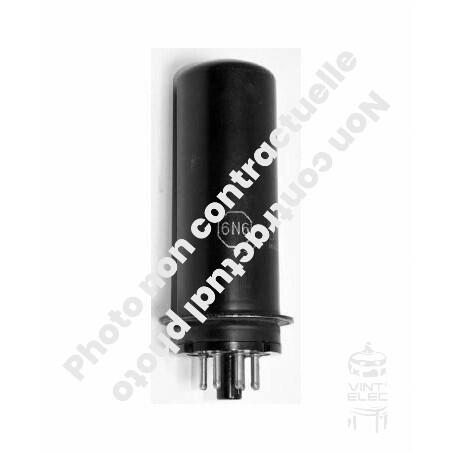6N6, DOUBLE TRIODE AUDIO FREQUENCE ET RF, Tubes RF/IF, JJ ELECTRONICS, RUSSIE