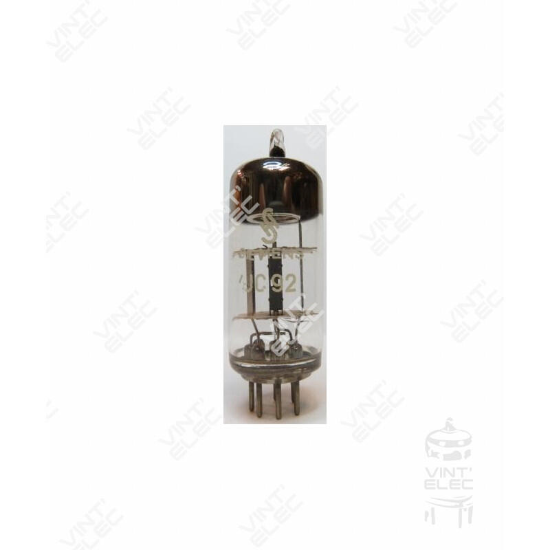 UC92 / 9AB4, TUBE TRIODE VHF , Tubes triode de faible puissance, , RFT