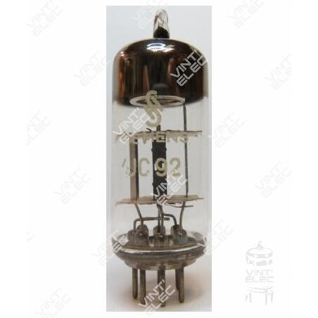 UC92 / 9AB4, TUBE TRIODE VHF , Tubes triode de faible puissance, , RFT