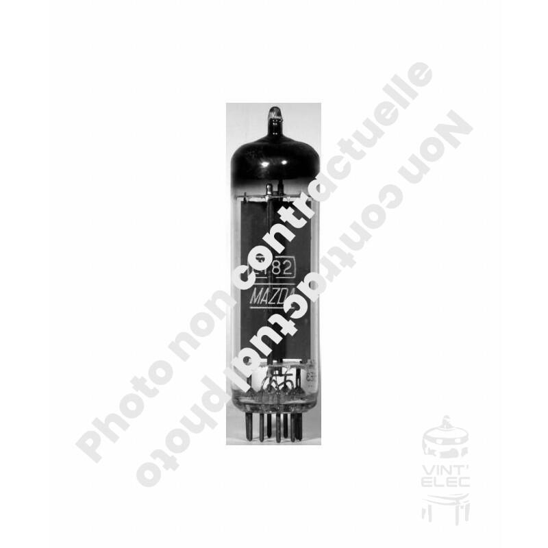 EY82 / 6N3, TUBE REDRESSEUR MONO ALTERNANCE - ALIMENTATION, Tubes redresseur monoplaque, , CEE