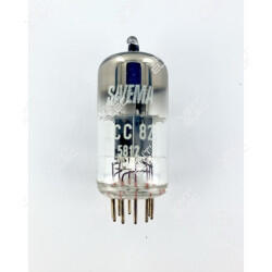 ECC82 SAVEMA, DOUBLE TRIODE AUDIO FRÉQUENCE, Tubes double triodes de faible puissances, , SAVEMA