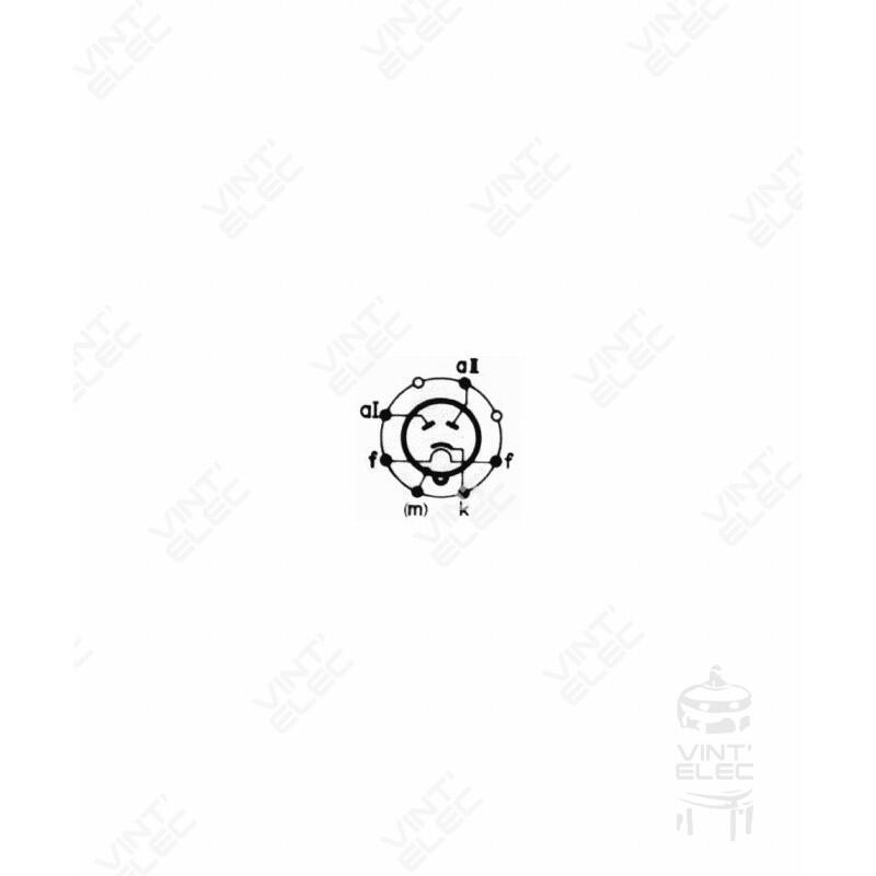 5838 / TE-3, REDRESSEUR SOUS VIDE DOUBLE ALTERNANCE, Tubes redresseur biplaque, , MARQUES DIVERSES / VARIOUS BRANDS