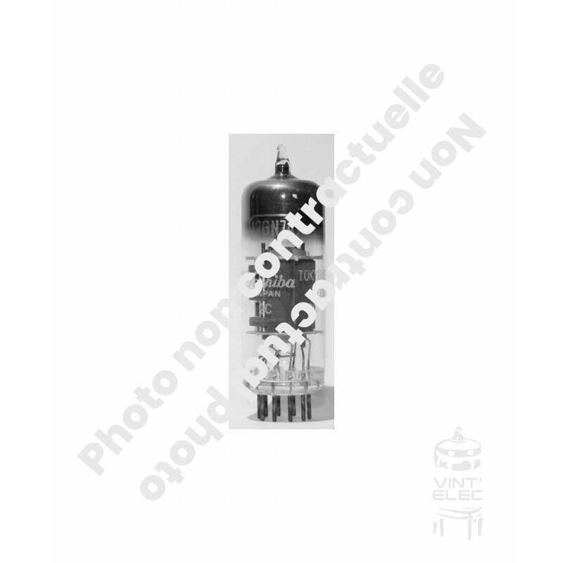 12GN7A, TUBE PENTODE, Tubes pentode de faible puissance, , MARQUES DIVERSES / VARIOUS BRANDS