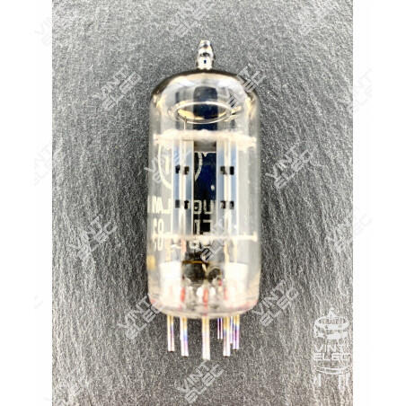ECC83 EI, TUBE DOUBLE TRIODE AUDIOFREQUENCE. FABRIQUÉE DANS LES ANNÉES 2000 PAR LA FAMEUSE COMPAGNIE EX-YOUGOLAVE EI
TRÈS APPRÉC
